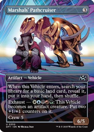 Marshals' Pathcruiser (Borderless) (DFT-330) - Aetherdrift [Uncommon]