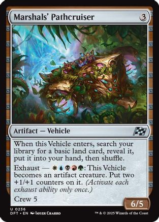 Marshals' Pathcruiser (DFT-236) - Aetherdrift [Uncommon]