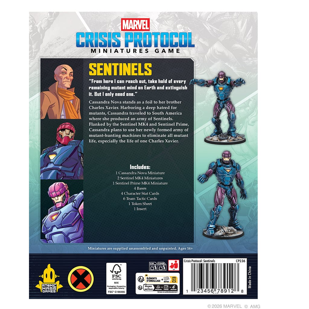 Marvel: Crisis Protocol: Sentinels Affiliation Pack - Image 2