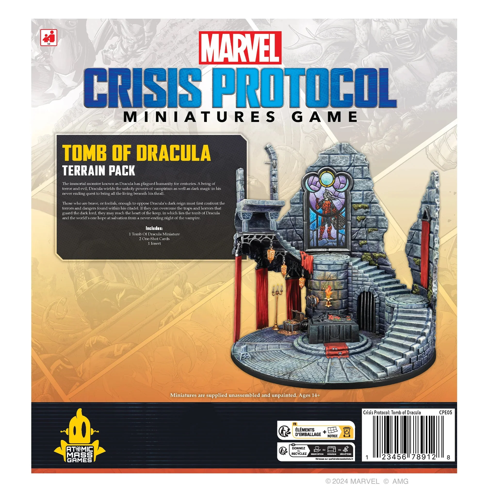 Marvel: Crisis Protocol – Tomb of Dracula Terrain Pack - Image 2