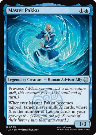 Master Pakku (TLA-063) - Avatar: The Last Airbender Foil [Uncommon]
