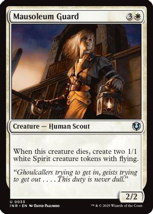 Mausoleum Guard (INR-033) - Innistrad Remastered Foil [Uncommon]