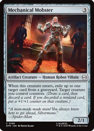 Mechanical Mobster (SPM-168) - Marvel's Spider-Man Foil [Common]