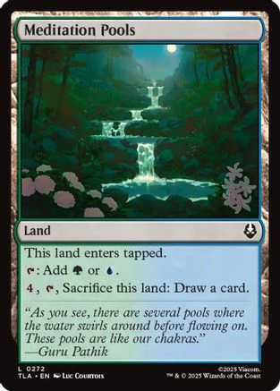 Meditation Pools (TLA-272) - Avatar: The Last Airbender Foil [Land]