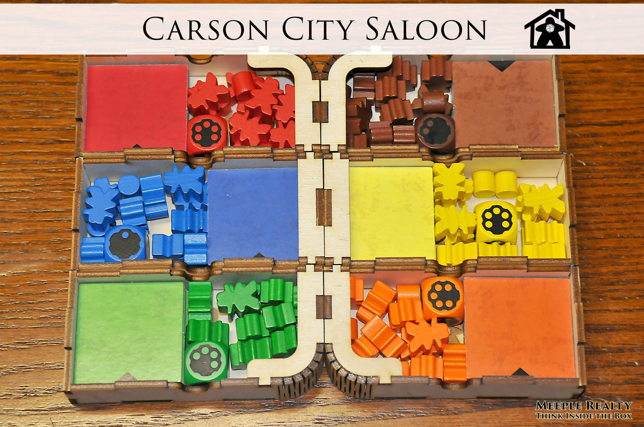 Meeple Realty - Carson City Saloon (Compatible with CARSON CITY: BIG BOX™) *PRE-ORDER* - Image 12