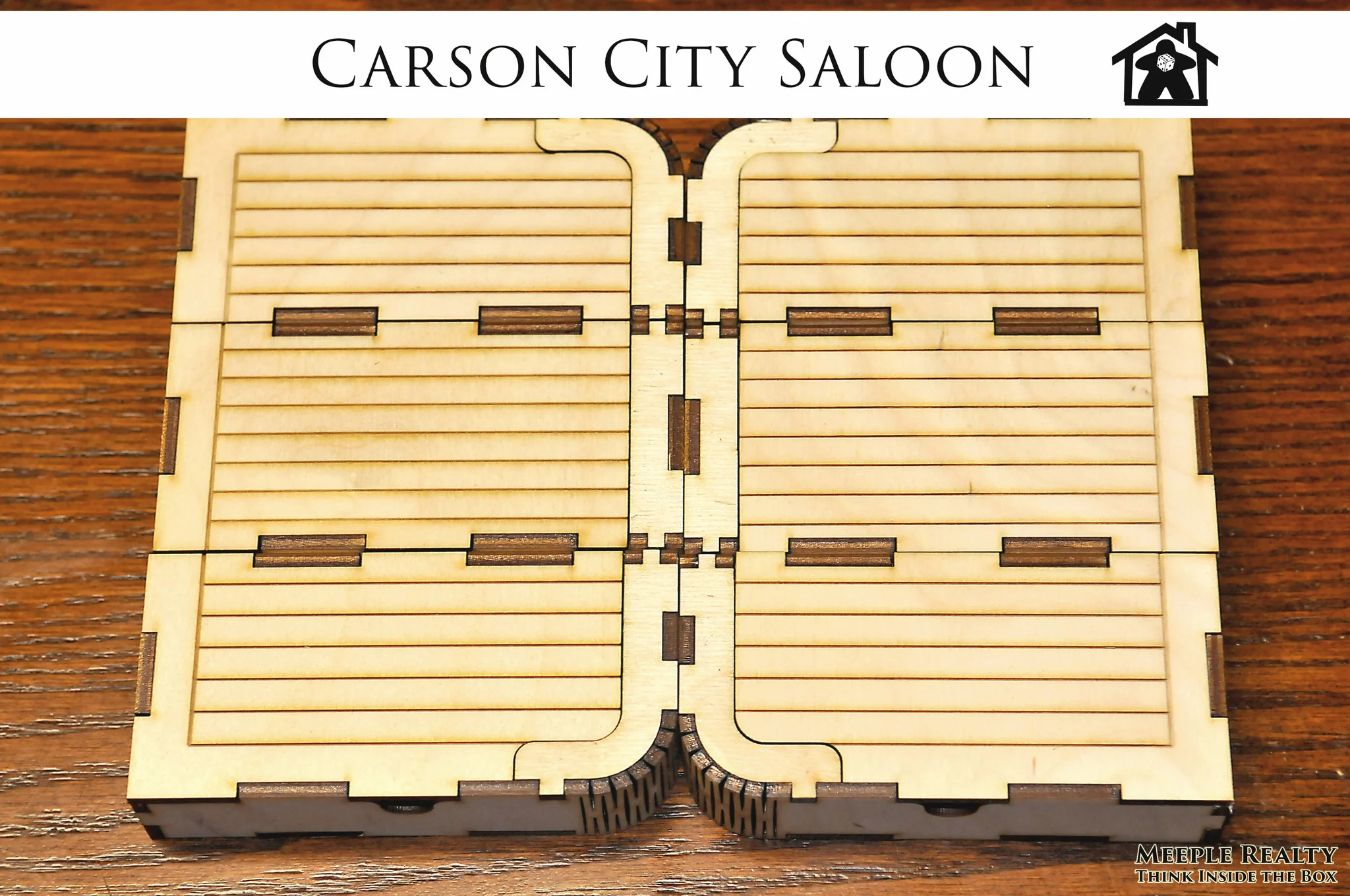 Meeple Realty - Carson City Saloon (Compatible with CARSON CITY: BIG BOX™) *PRE-ORDER* - Image 13