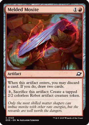 Melded Moxite (EOE-143) - Edge of Eternities Foil [Common]