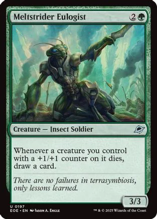Meltstrider Eulogist (EOE-197) - Edge of Eternities Foil [Uncommon]