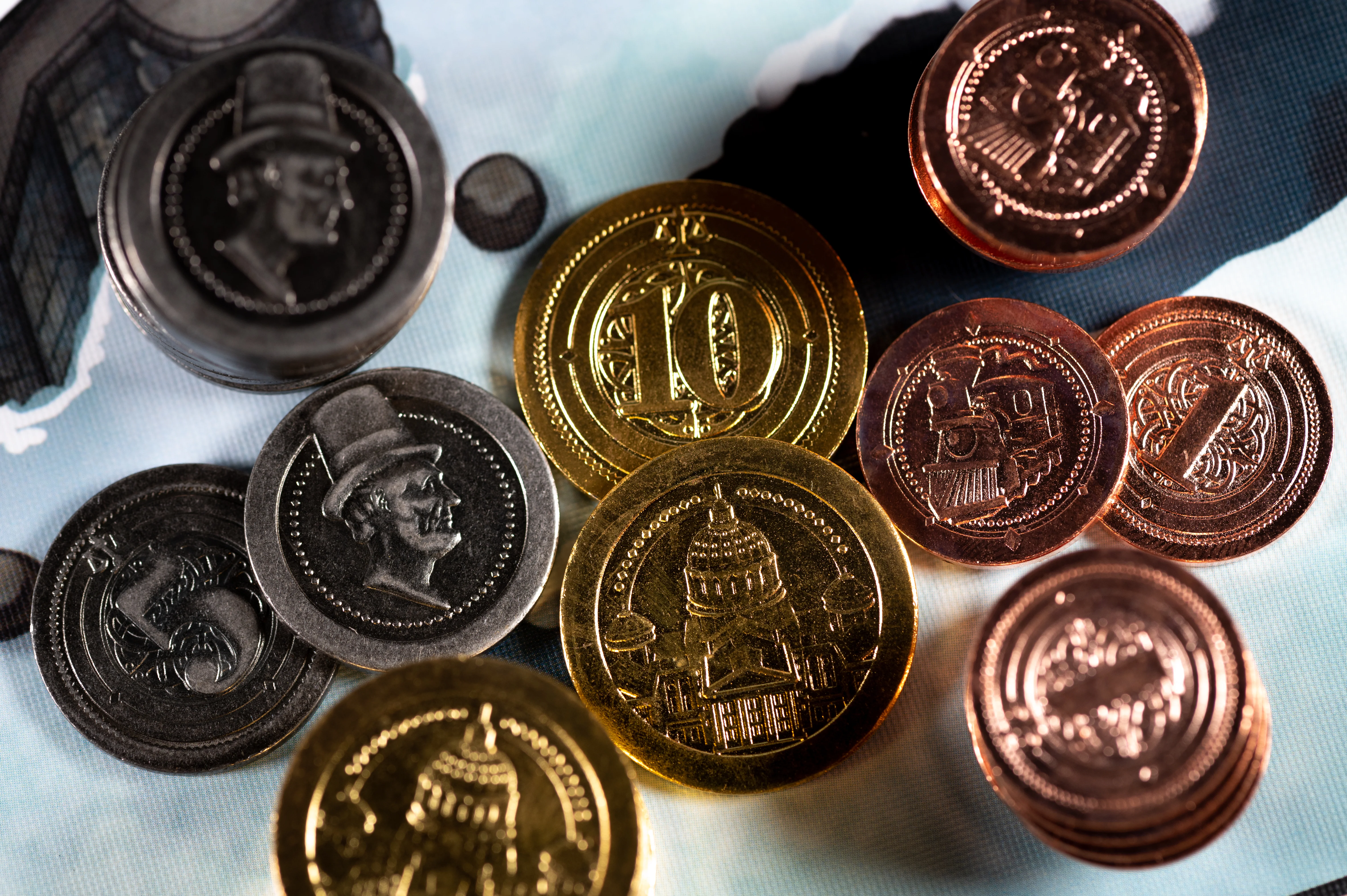 Metal Industrial Coin Set (50ct)