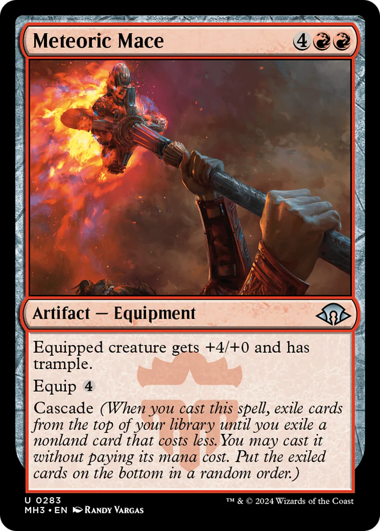 Meteoric Mace (MH3-283) - Modern Horizons 3 [Uncommon]