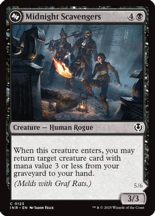 Midnight Scavengers (INR-123) - Innistrad Remastered Foil [Common]