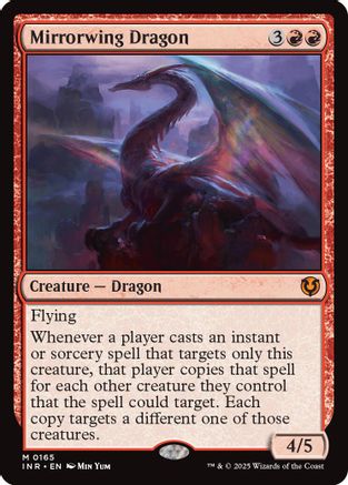 Mirrorwing Dragon (INR-165) - Innistrad Remastered Foil [Mythic]
