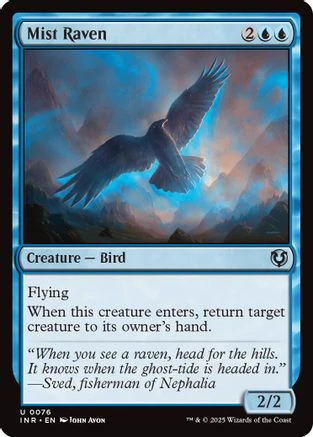 Mist Raven (INR-076) - Innistrad Remastered [Uncommon]