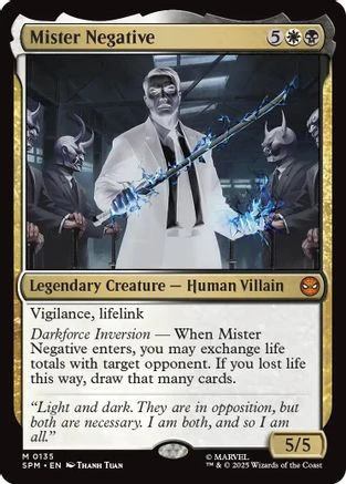 Mister Negative (SPM-135) - Marvel's Spider-Man Foil [Mythic]