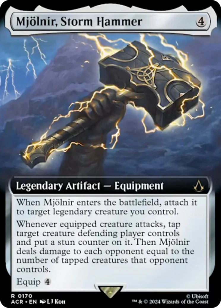 Mjölnir, Storm Hammer (ACR-170) - Assassin's Creed: (Extended Art) [Rare]