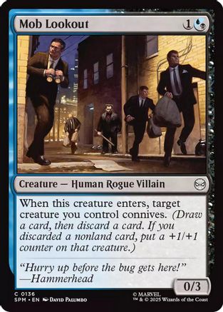 Mob Lookout (SPM-136) - Marvel's Spider-Man Foil [Uncommon]