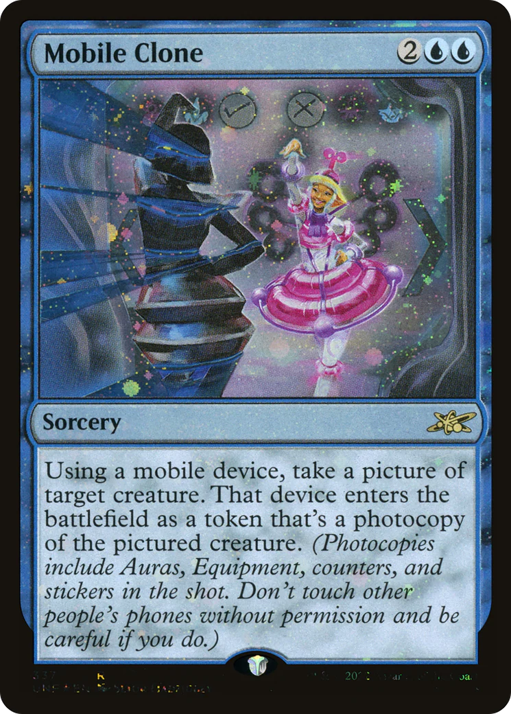 Mobile Clone (UNF-337) - Unfinity Galaxy Foil [Rare]