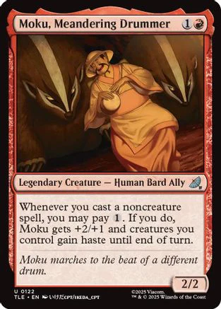 Moku, Meandering Drummer (TLE-122) - Avatar: The Last Airbender: Eternal-Legal [Uncommon]