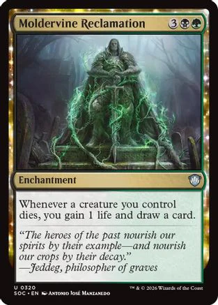 Moldervine Reclamation (SOC-320) - Commander: Secrets of Strixhaven [Uncommon]