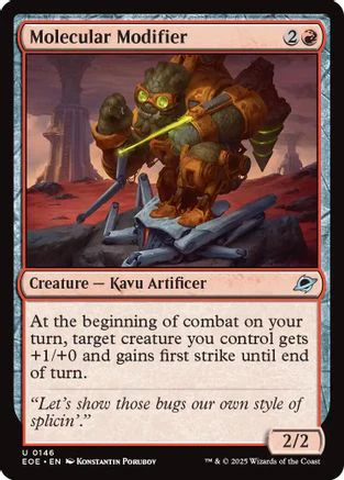 Molecular Modifier (EOE-146) - Edge of Eternities Foil [Uncommon]
