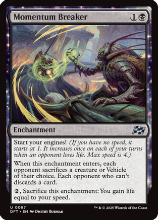Momentum Breaker (DFT-097) - Aetherdrift Foil [Uncommon]