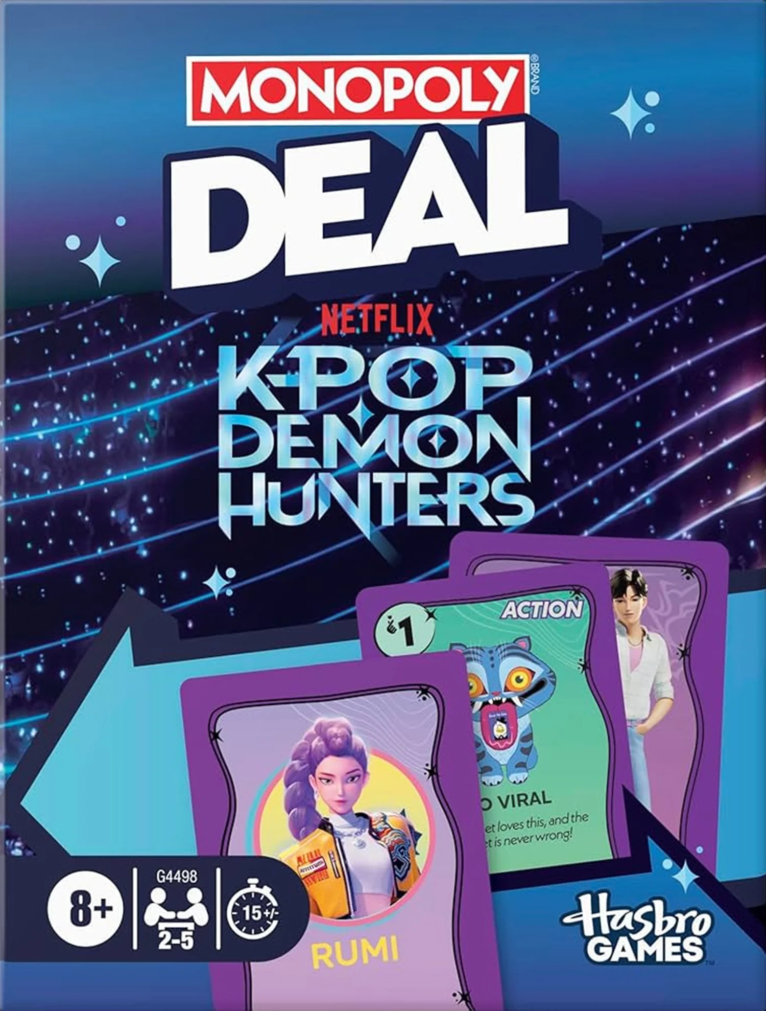 Monopoly Deal: KPOP Demon Hunters