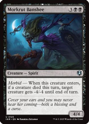 Morkrut Banshee (INR-125) - Innistrad Remastered Foil [Uncommon]