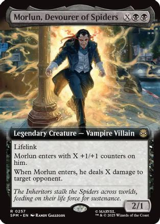 Morlun, Devourer of Spiders (Extended Art) (SPM-257) - Marvel's Spider-Man Foil [Rare]
