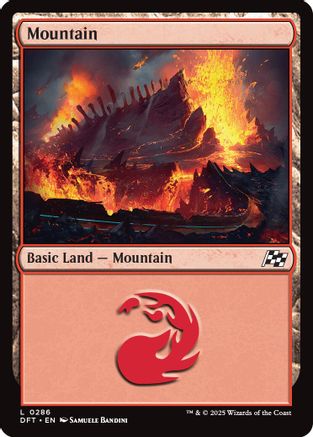 Mountain (0286) (DFT-286) - Aetherdrift [Land]