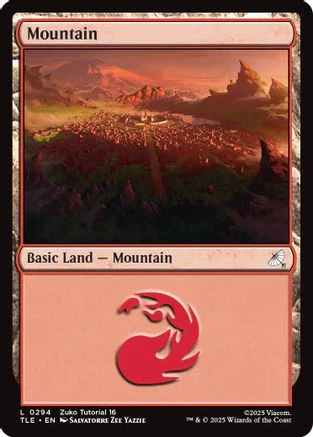 Mountain (0294) (TLE-294) - Avatar: The Last Airbender: Eternal-Legal [Land]
