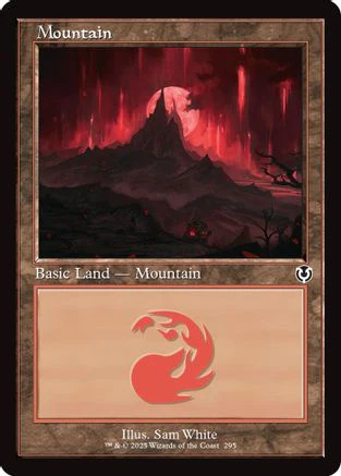 Mountain (295) (Retro Frame) (INR-295) - Innistrad Remastered [Land]