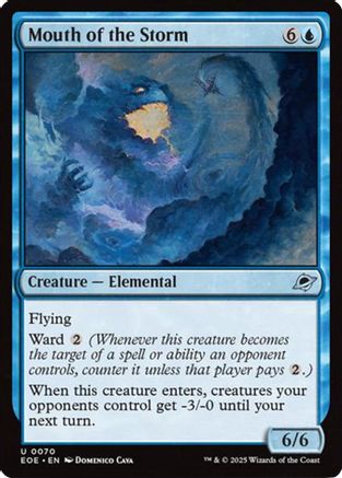 Mouth of the Storm (EOE-070) - Edge of Eternities Foil [Uncommon]