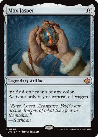 Mox Jasper (TDM-246) - Tarkir: Dragonstorm [Mythic]