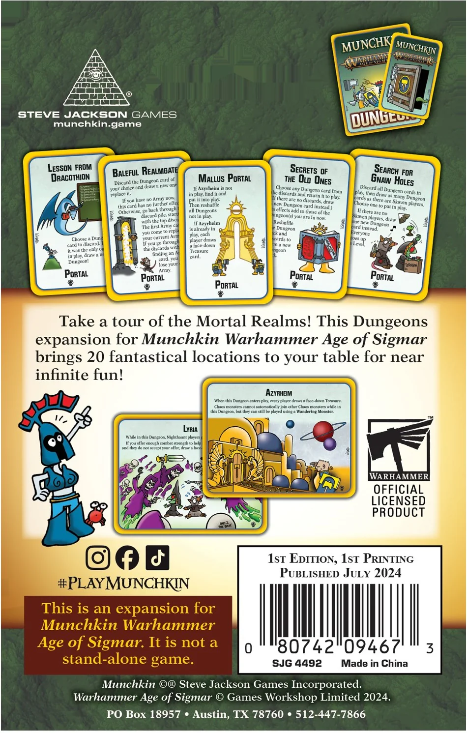 Munchkin Warhammer Age of Sigmar Dire Domains - Image 2