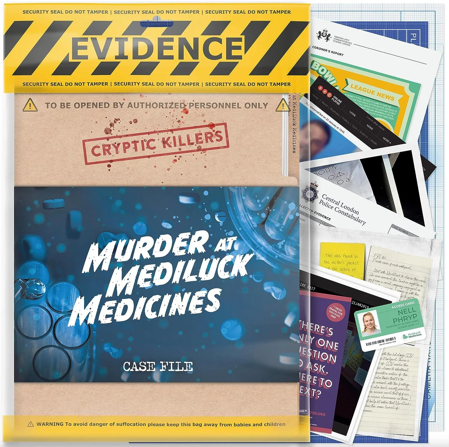Murder at Mediluck Medicines (Release Apr 17, 2026) *PRE-ORDER*