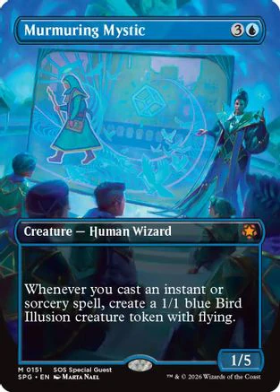 Murmuring Mystic (Borderless) (SPG-151) - Special Guests [Common]