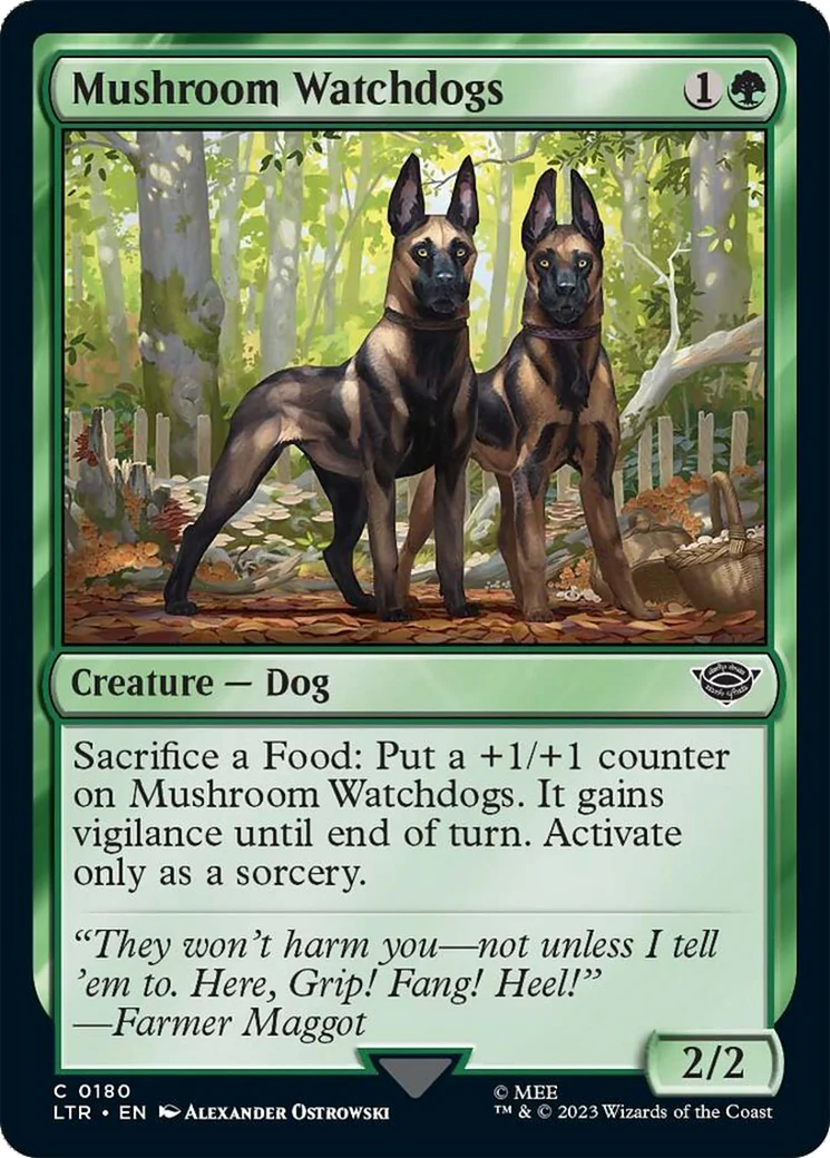 Mushroom Watchdogs (LTR-180) - The Lord of the Rings: Tales of Middle-earth [Common]