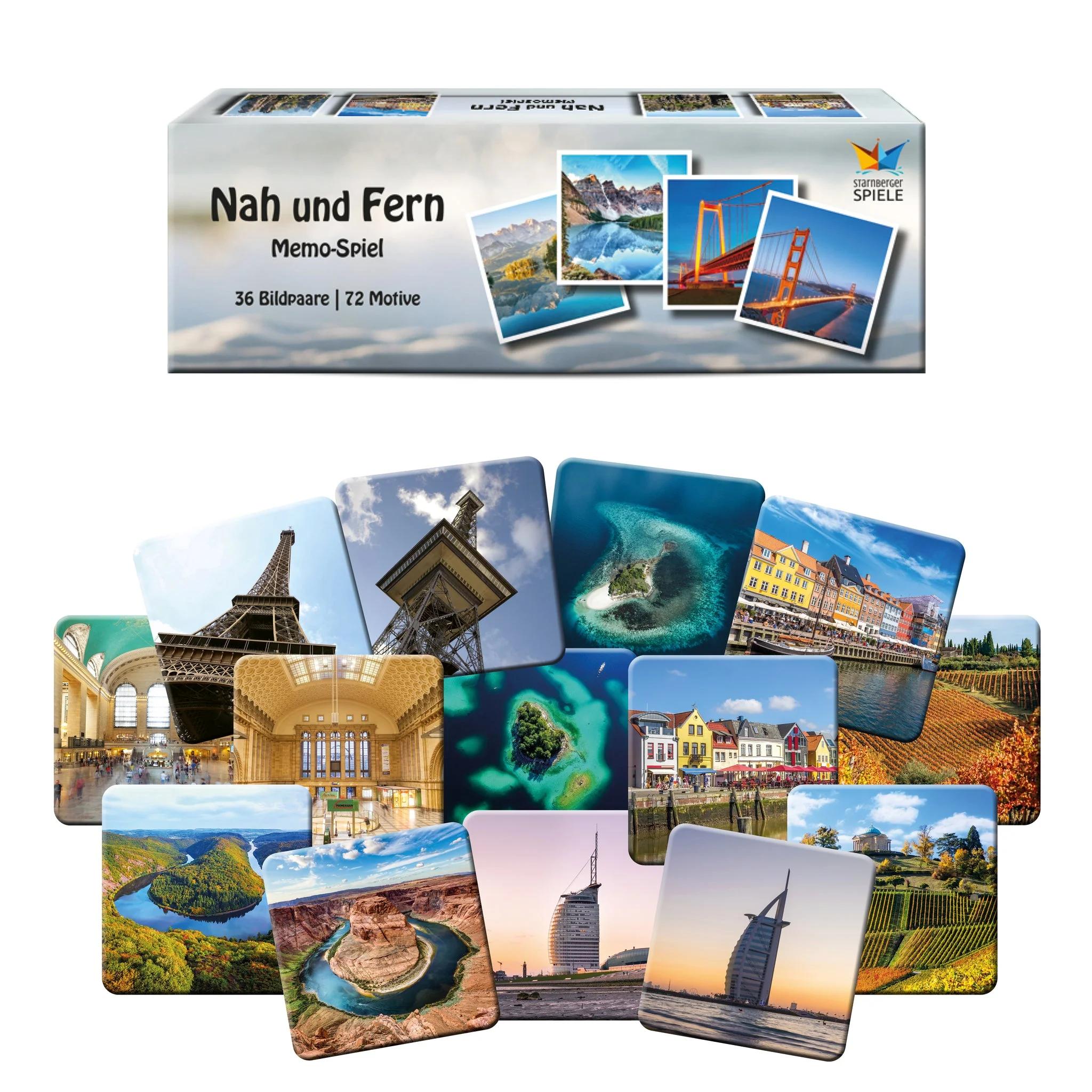 Nah und Fern - Memospiel (a.k.a. Close and Remote Memo Game) (Import)