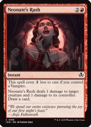 Neonate's Rush (INR-166) - Innistrad Remastered [Common]