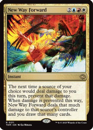 New Way Forward (TDM-211) - Tarkir: Dragonstorm [Rare]