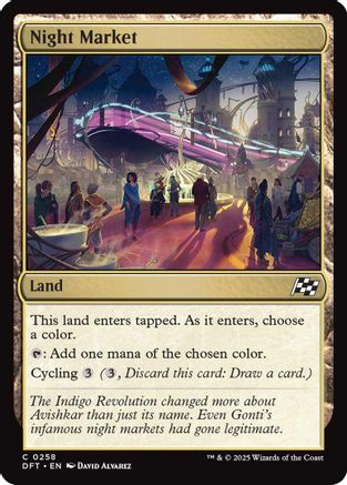 Night Market (DFT-258) - Aetherdrift [Common]