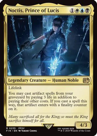 Noctis, Prince of Lucis (FIN-235) - FINAL FANTASY [Rare]
