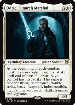 Odric, Lunarch Marshal (INR-036) - Innistrad Remastered Foil [Rare]