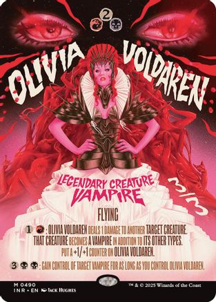 Olivia Voldaren (Showcase) (INR-490) - Innistrad Remastered Foil [Mythic]