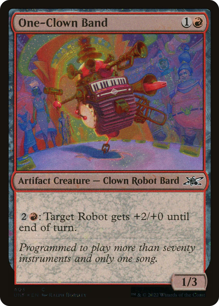 One-Clown Band (UNF-403) - Unfinity Galaxy Foil [Common]