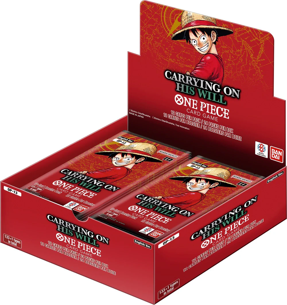 One Piece Card Game - Carrying On His Will (OP-13) Booster Box