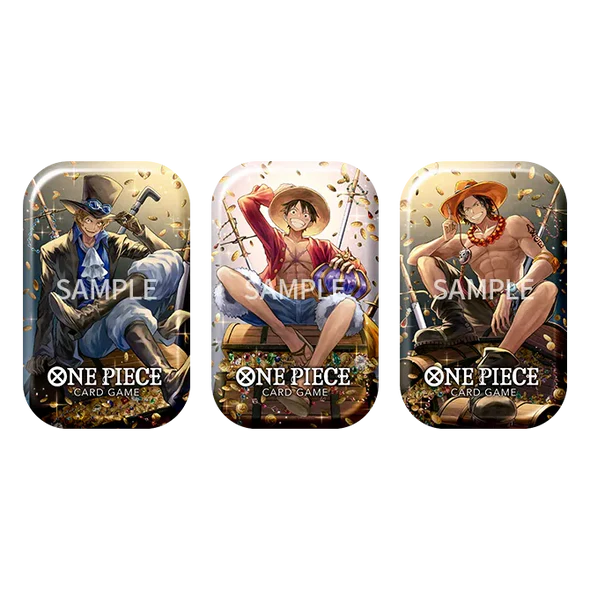 One Piece Card Game - TS02 Tin Pack Set Vol.2 (Set of 3)