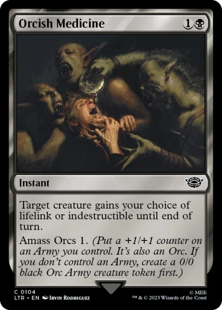 Orcish Medicine (LTR-104) - The Lord of the Rings: Tales of Middle-earth [Common]