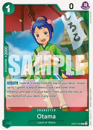 Otama (OP07-022) - 500 Years in the Future Foil [Rare]