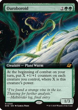 Ouroboroid (Extended Art) (EOE-345) - Edge of Eternities Foil [Mythic]